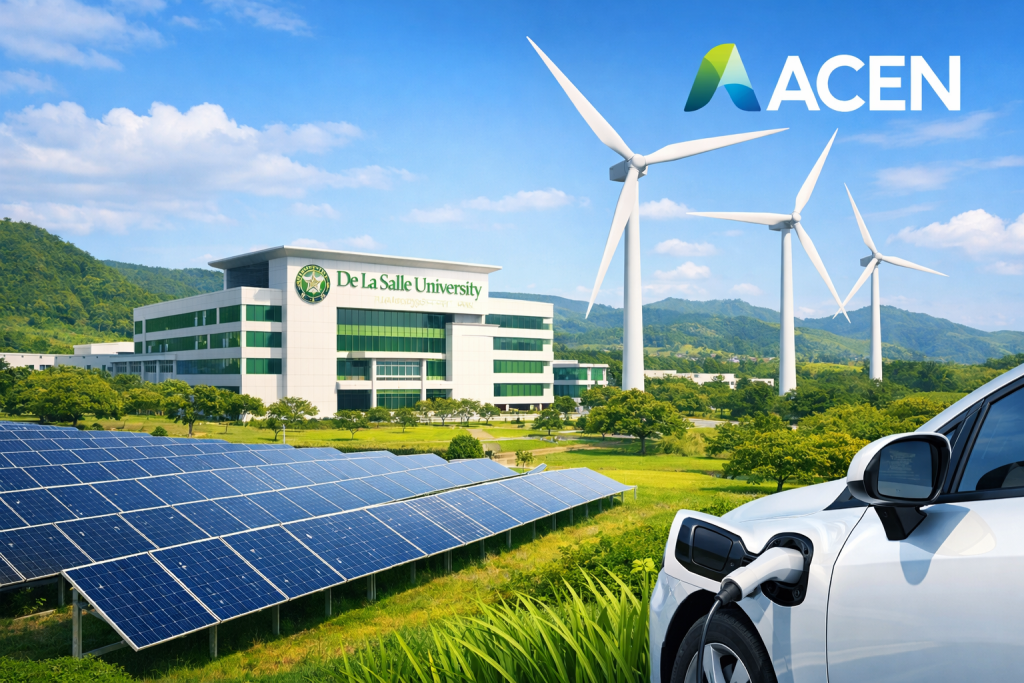 ACEN Powers De La Salle University Laguna Campus with 100% Renewable Energy
