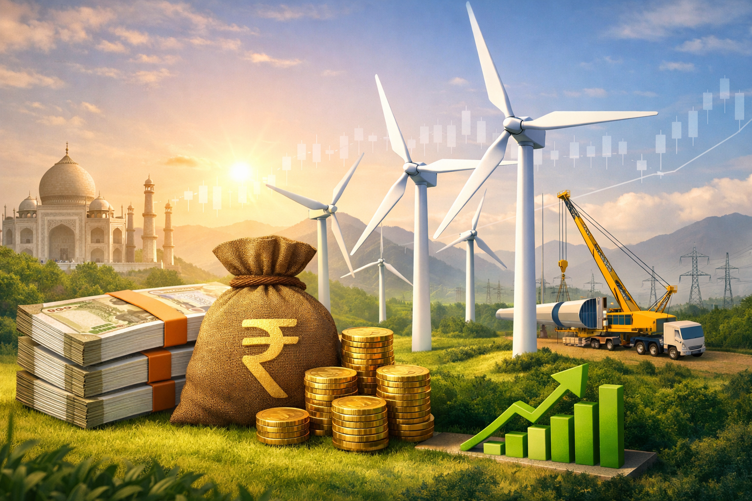 ACEN Secures ₹7.5 Billion Loan for Wind Power Project in India