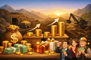 Apex Mining Doubles Its Cash Dividend and Gives Out Special Bonus to Shareholders