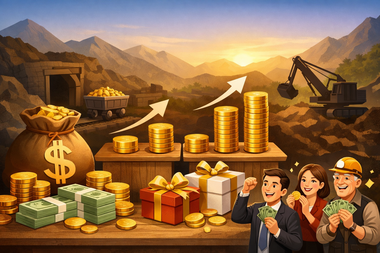 Apex Mining Doubles Its Cash Dividend and Gives Out Special Bonus to Shareholders