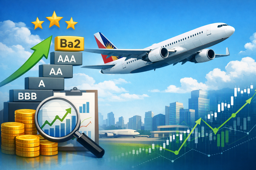 Philippine Airlines Gets Ba2 Credit Rating from Moody's for the First Time - What This Means