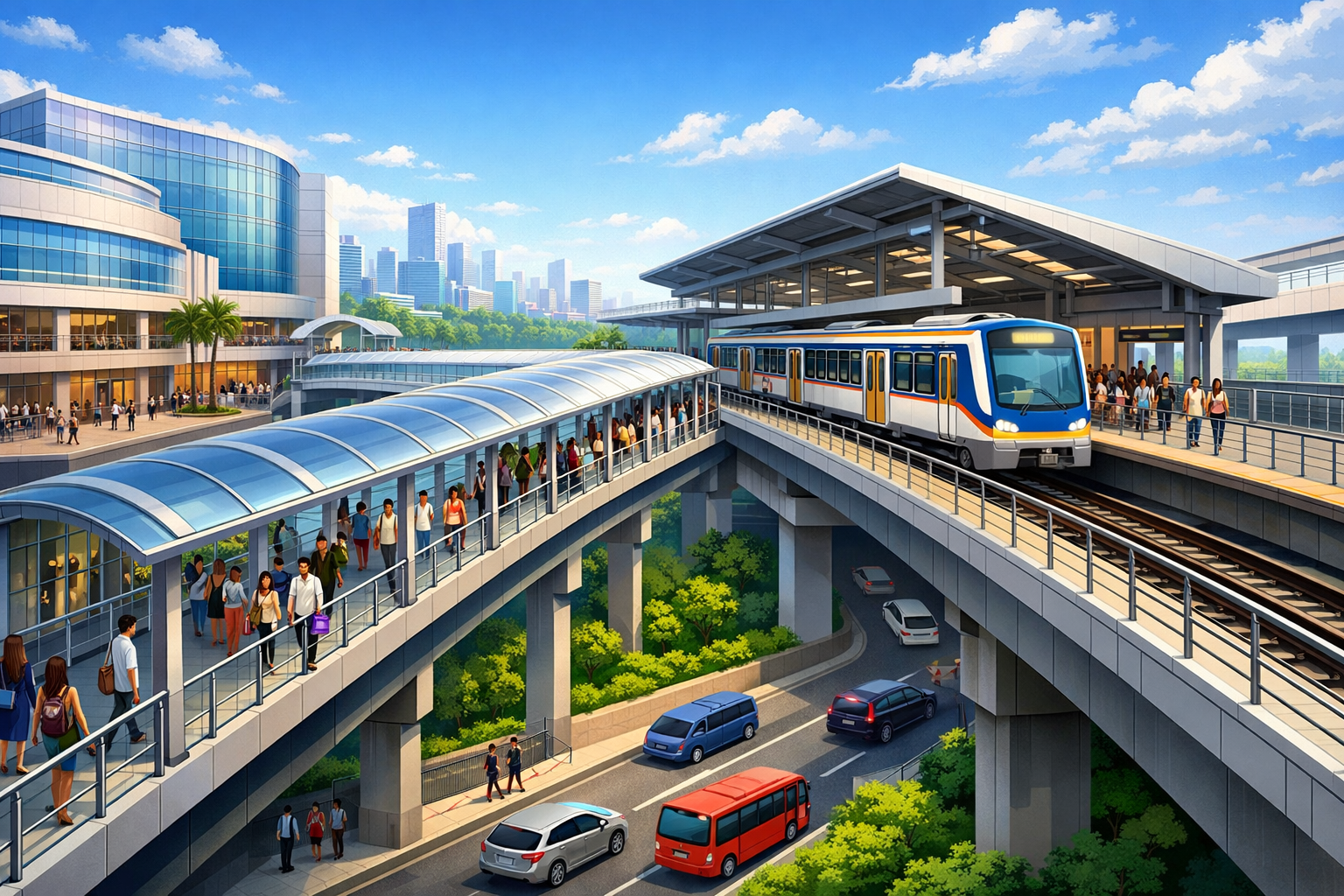 SM Prime Spends Over P300 Million to Build Better Connections Between Malls and Train Stations
