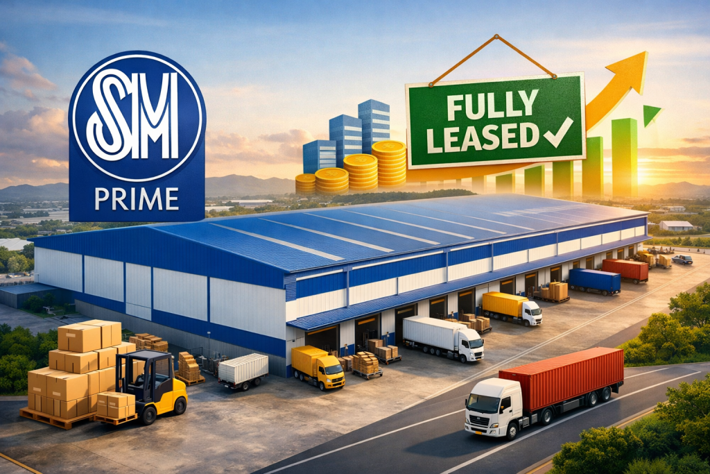 SM Prime's Warehouse Business Gets Big Win: Laguna Facility Now Fully Rented Out
