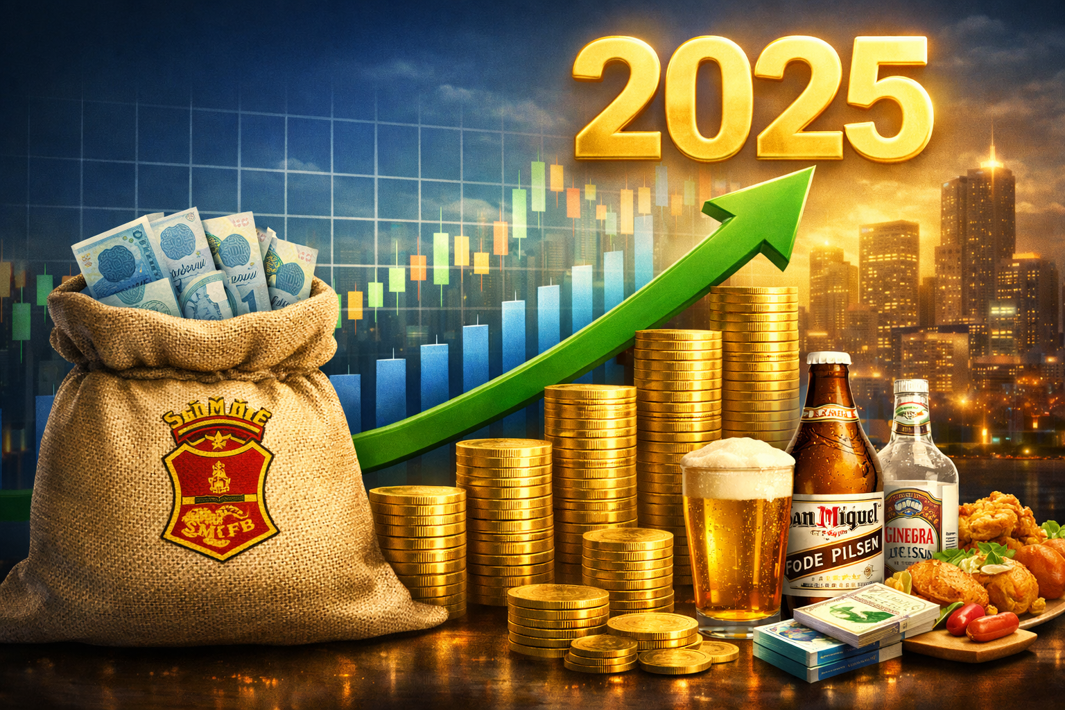 San Miguel Food and Beverage Makes More Money in 2025: Earnings Jump 13% to P46.3 Billion