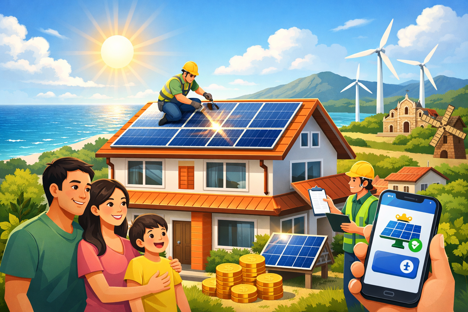 ACEN Teams Up with GCash and Ilocos Norte for First-Ever Solar Rooftop Program for Homes