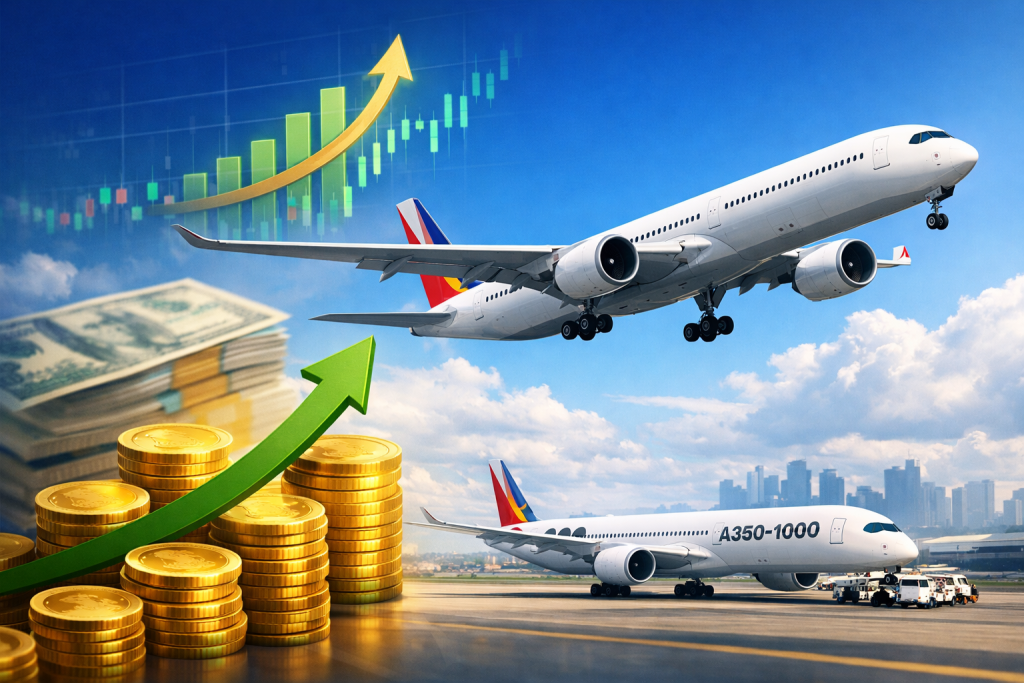 Philippine Airlines Earns $160 Million in 2025, Becomes First in Southeast Asia to Fly Airbus A350-1000