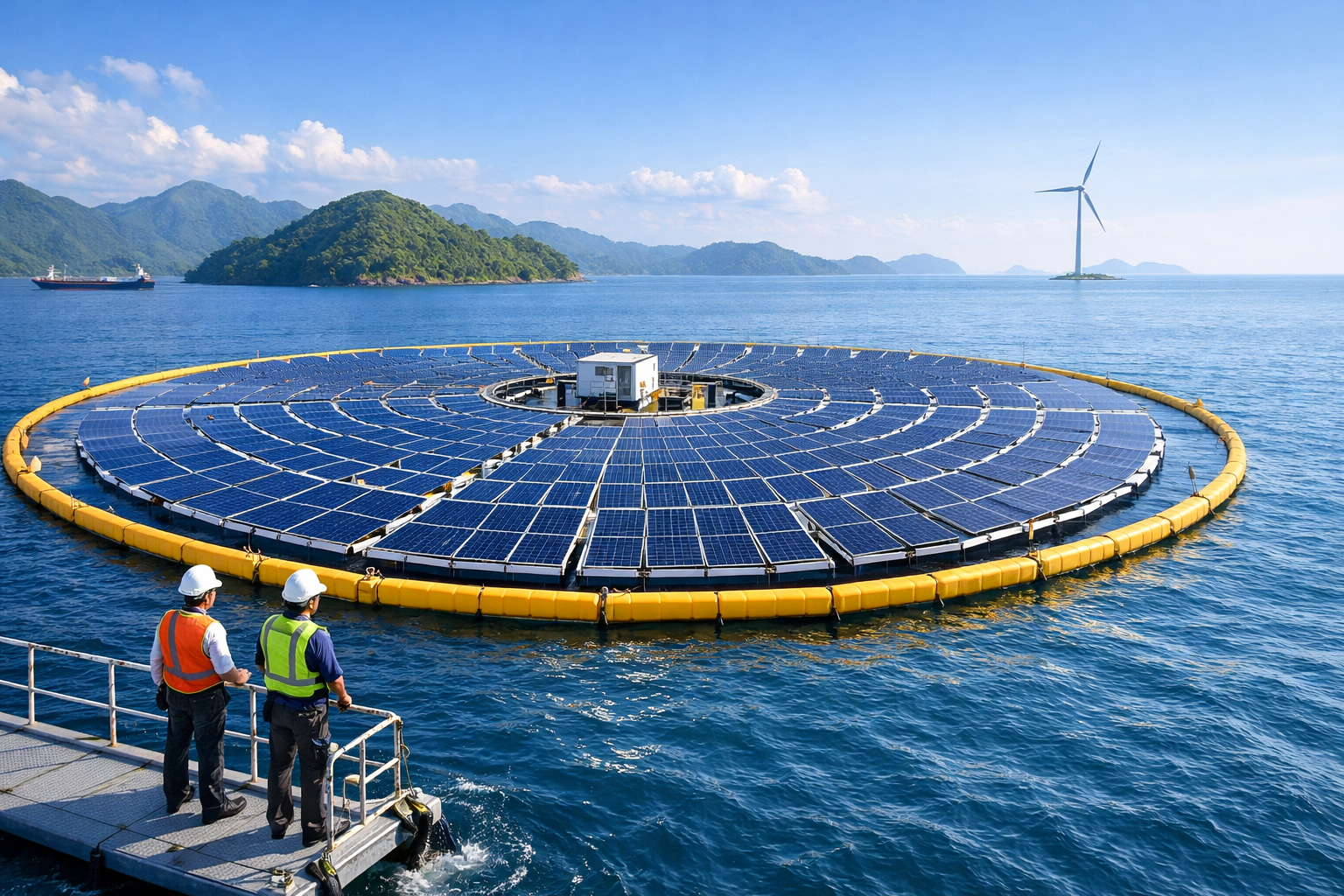 ACEN Teams Up with Ocean Sun to Bring Floating Solar Panels to Asia's Waters