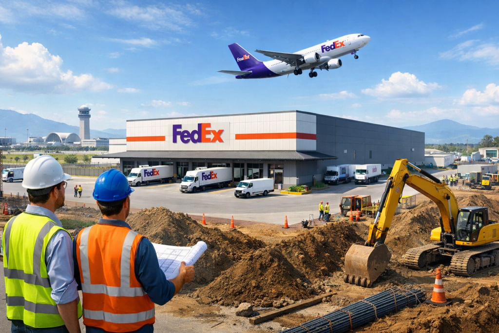 Robinsons Land and AIHC Build New FedEx Warehouse Facility in Clark Airport