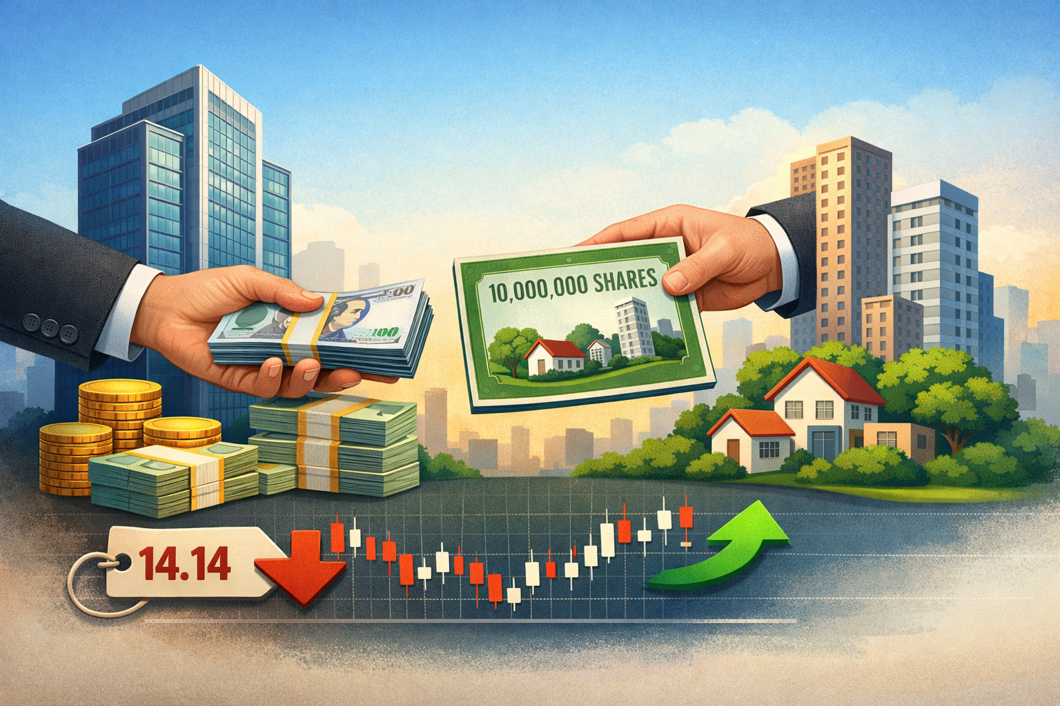 Ayala Corporation Buys 10 Million Ayala Land Shares at PHP 14.14 Each