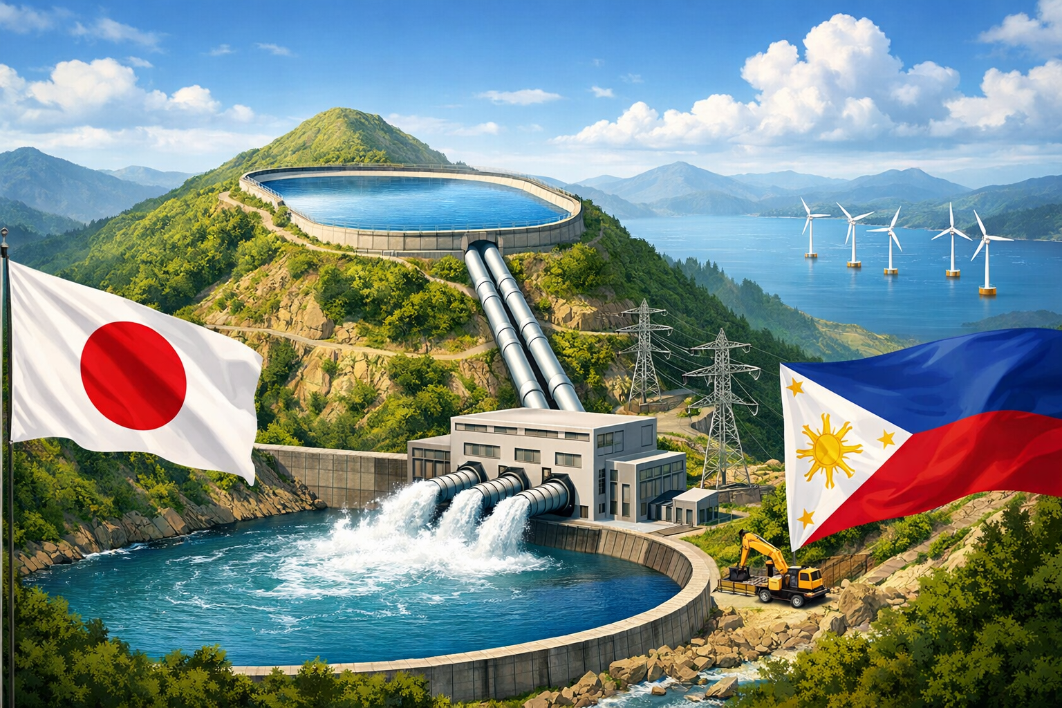 Japanese Power Company Kansai Electric Invests in Major Philippine Pumped Storage Hydropower Project