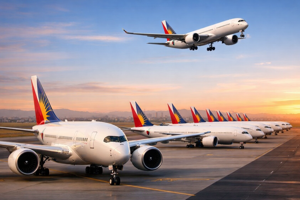 PAL Holdings Subsidiary Philippine Airlines Orders 9 More Airbus A350-1000 Aircraft