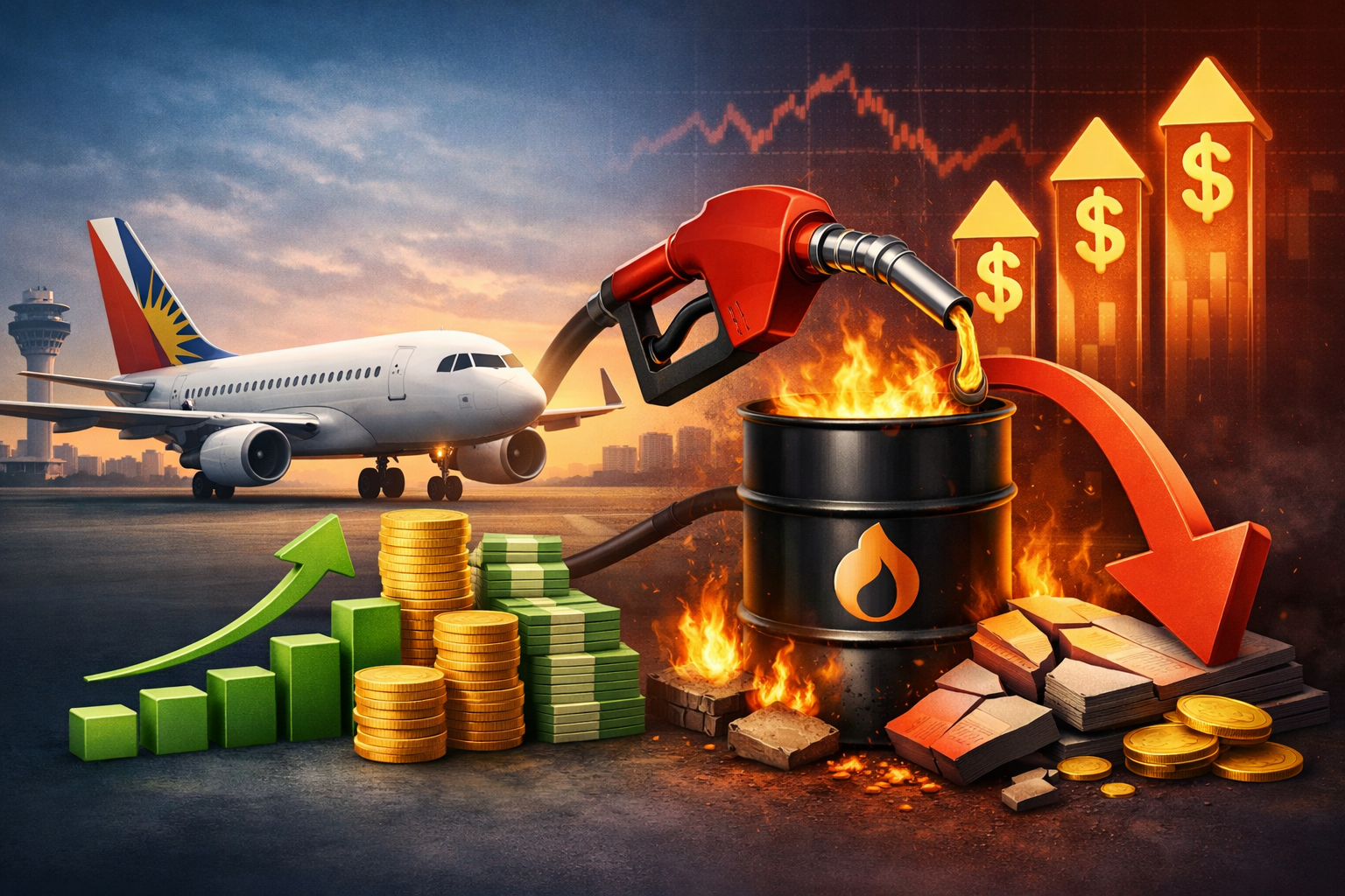 Philippine Airlines Reports Loss Due to High Fuel Costs Despite Growing Revenue