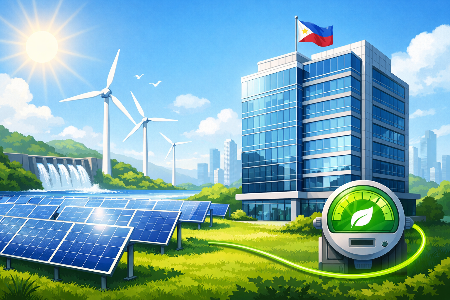 ACEN Corporation Powers TÜV Rheinland Philippines Office with 100% Clean Energy