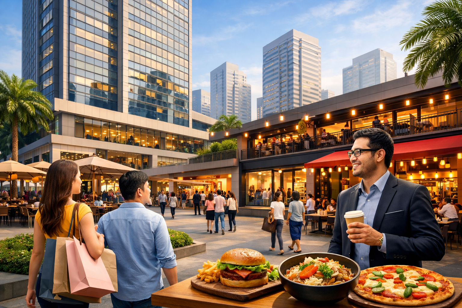 PNB Makati Center Adds More Shops and Restaurants as Building Spaces Fill Up